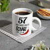 57 und immer noch so scharf wie Chili Tasse Kaffeetasse Produktbild-Vorschau 8