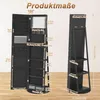 XINZI 3-in-1 Schmuckschrank mit Ganzkörperspiegel & Produktbild-Vorschau 2