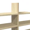 vidaXL Nástenná polica Sonoma dub 124,5x18x60,5 cm materiál Náhľad obrázku produktu 7
