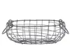 Esschert Design Draht Korb -KLEIN- oval L=27,4 cm Griffe Produktbild-Vorschau 1