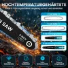 Akku-Kettensäge 6+8 Zoll Bürstenloser Mini Kettensäge mit Produktbild-Vorschau 5