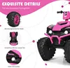 Elektryczny quad dziecięcy COSTWAY 12V z reflektorami, mini Podgląd zdjęcia produktu 6