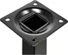 Tischbein vierkant 25x25x400 mm, schwarz Produktbild-Vorschau 3