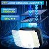 2x 118 LED Solarstrahler mit Bewegungsmelder Fernbedienung Produktbild-Vorschau 3