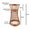 Prútený stojan na kvety 60 cm XL Náhľad obrázku produktu 2