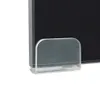 vidaXL Table TV/rehausseur d'écran verre noir 60x25x11 cm Voir les images du produit 9