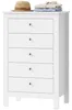 Cómoda HOMCOM con 5 cajones, para dormitorio, 60 x 39,5 x Vista previa de la imagen del producto 1