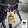 BigDean 2er Set Gartenstuhl Hochlehner klappbar bis 120kg Produktbild-Vorschau 6