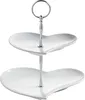 AMORE Etagere 2-stöckig, Porzellan - Metall, in Geschenkbox Produktbild-Vorschau 1