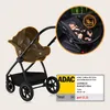 Lionelo poussette combinée Meril 3en1 nacelle jusqu'à 9 kg, Voir les images du produit 2