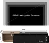 ProximaX TV-Lowboard en noir - Extensible, avec lumière LED Voir les images du produit 9