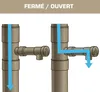 Collettore d'acqua per grondaie D. 80 mm - RIBIMEX PRRE080 Anteprima dell’immagine prodotto 6