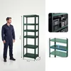 Étagère métallique étroite de couleur verte : JOHNNY, 1800 Voir les images du produit 10