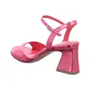 Sandalen für Damen in unifarben Produktbild-Vorschau 3
