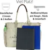 Sunsa Damen große Handtasche. XXL Tasche aus Canvas & Produktbild-Vorschau 7