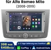 Carplay 2+64G Autoradio Android13  Für Alfa Romeo Mito Anteprima dell’immagine prodotto 17