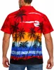 King Kameha Hawaiihemd "Beach" in Rot Herren Hawaii-Hemd Produktbild-Vorschau 4