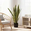 SUGIFT, plante artificielle en pot, Sansevieria Voir les images du produit 2
