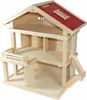 Villa Freda Puppenhaus Stadtvilla aus Holz mit 3 Etagen Produktbild-Vorschau 1