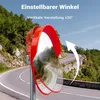 Wiltec Verkehrsspiegel 30 cm konvex mit Schutzhaube Orange, Produktbild-Vorschau 6