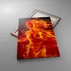 Bild auf Leinwand - Leinwandbild - Einteilig - Frau Flammen Produktbild-Vorschau 2