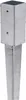 TRIBECCO®Pfostenträger Einschlagbodenhülse 61 x 61 mm Länge Produktbild-Vorschau 6