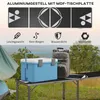 Outsunny Bierpong Tisch Campingtisch klappbarer Klapptisch Produktbild-Vorschau 6