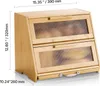 Boîte à pain double épaisseur VEVOR pour le comptoir de la Voir les images du produit 8