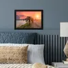 MuchoWow® MuchoWow® Gerahmtes Poster Elefant - Wasser - Produktbild-Vorschau 4