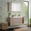 Fackelmann LUXOR Badmöbel Set 3-teilig 100 cm, Braun + Produktbild-Vorschau 4