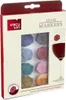 Vacu Vin Glasmarker Klassik Siegel 8er Set, Motiv Anteprima dell’immagine prodotto 3