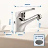 2PCS Auralum Wasserhahn Bad mit Zugstange, Produktbild-Vorschau 2