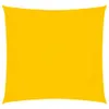 vidaXL Voile d'ombrage Oxford Tissu Carré 2x2 m Jaune Voir les images du produit 15