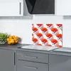 Glas-Herdabdeckplatte Glaskeramikfeldabdeckung Spritzschutz Produktbild-Vorschau 2