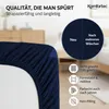 Komfortec Jersey Spannbettlaken 90x200 cm, 100% Baumwolle, Produktbild-Vorschau 5