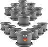 Elegantes 16er-Set Blumentopf groß 40 cm Durchmesser - Produktbild-Vorschau 1
