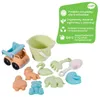 WOOPIE GREEN Sada na písek do kyblíku s autem 11 el. Náhled obrázku produktu 6