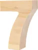 Zahl 7 aus naturbelassenem Zirbenholz, 12cm hoch, 9cm Produktbild-Vorschau 1