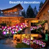 Solarleuchten Outdoor Garten,[4er Pack]Solar Lily Flower Produktbild-Vorschau 5