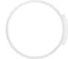 A white ring-shaped object against a white background. Anteprima dell’immagine prodotto