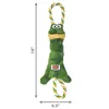 Kong Knoten Frosch Plüschtier Grün  Grün One Size Produktbild-Vorschau 6
