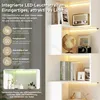 Armoire d'angle Flieks avec éclairage LED et 2 tiroirs, Voir les images du produit 7