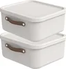 Rotho 2er-Set Aufbewahrungsbox 20 L Maloja - Kunststoffbox Produktbild-Vorschau 1