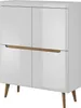 MINIO Kommode 107 cm BODO White / Rivera Eiche Produktbild-Vorschau 1
