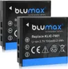 2x Blumax Akku für Kodak Klic-7001 Easyshare M320, M341, Produktbild-Vorschau 1