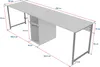 Skye Decor, Twin Study Desk - Freesia, Schreibtisch, Produktbild-Vorschau 10
