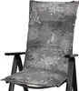 Auflage Hochlehner Bali 2384 grau Rosen Royal Garden Produktbild-Vorschau 2
