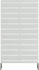 vidaXL Pare-vue Gris 100 x 50 x 180 cm Acier Voir les images du produit 4
