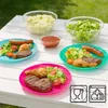 com-four® 36x Teller - wiederverwendbare Kunststoffteller Produktbild-Vorschau 2