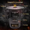Komplettset - Multifunktionstonne mit 100cm Feuerplatte in Produktbild-Vorschau 3